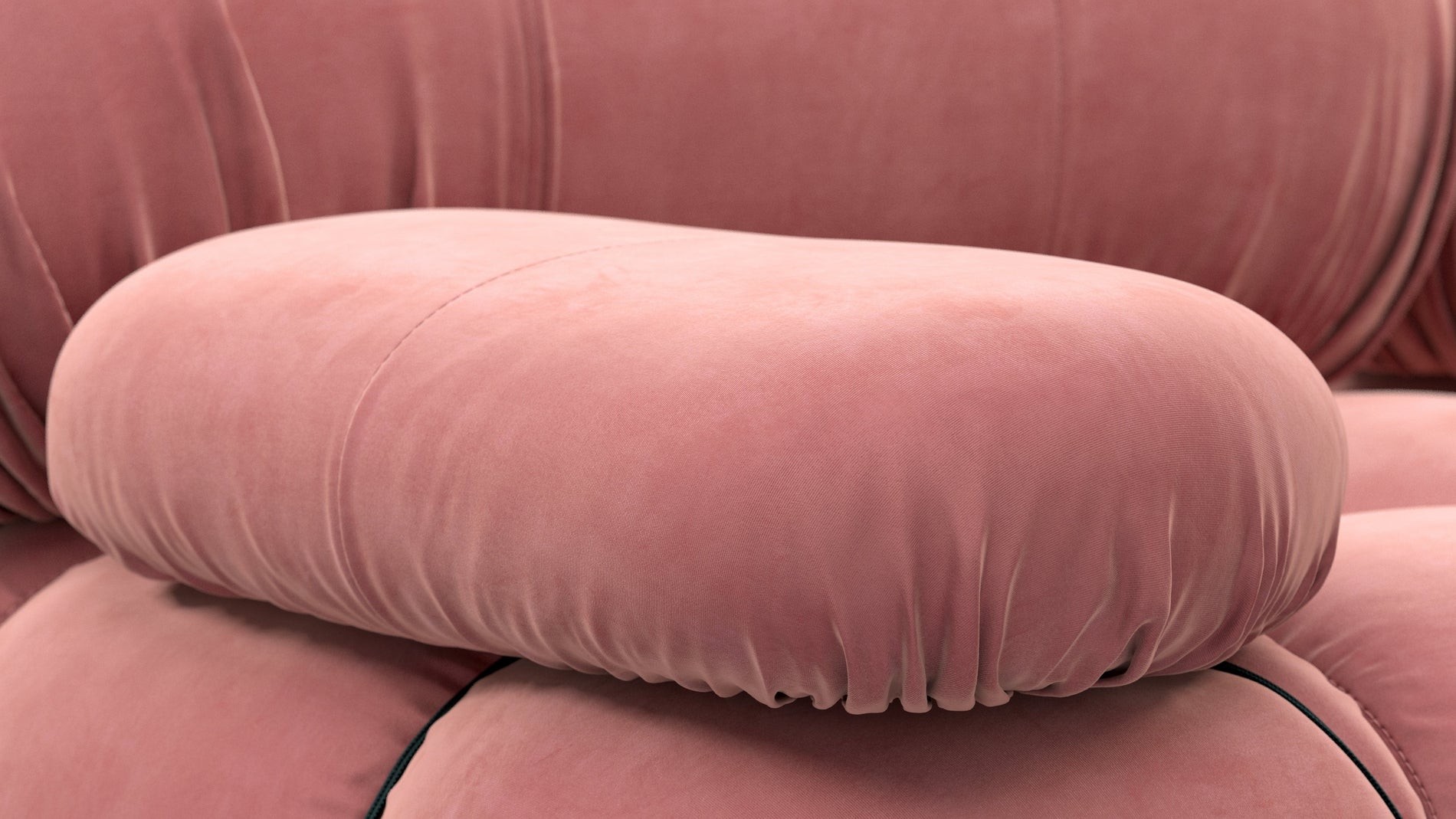 Bellini SofaRouge Pink Samt