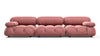 Bellini Sofa - Blush Pink Velvet - Image 1