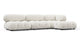 Bellini Sectional - White Boucle - Image 2