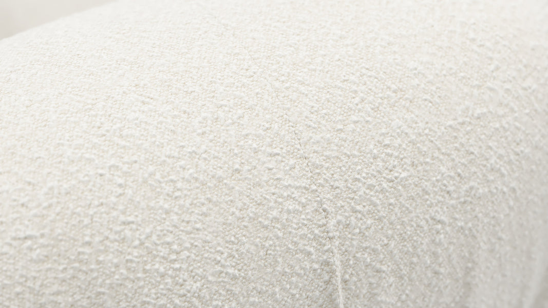 Bellini SectionalWhite Boucle