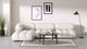 Bellini Sectional - White Boucle - Image 8