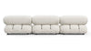 Bellini Sectional - White Boucle - Image 5