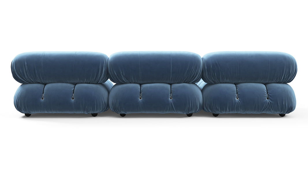 Bellini, il componibileAegean Blue Velvet
