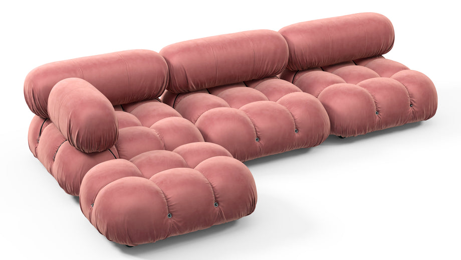 Bellini, il componibileBlush Pink Velvet