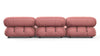 Bellini Sectional - Blush Pink Velvet - Image 5