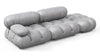 Bellini Sofa - Light Gray Velvet - Image 3