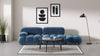 Bellini Sofa - Aegean Blue Velvet - Image 8