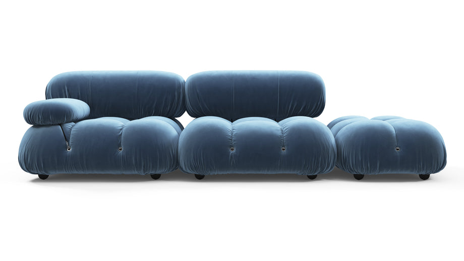 Divano BelliniAegean Blue Velvet