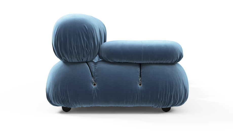 Divano BelliniAegean Blue Velvet