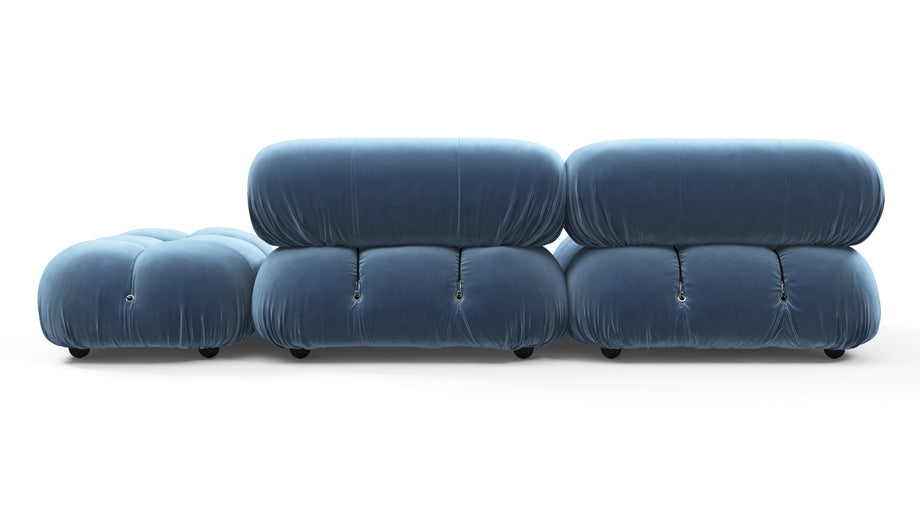 Divano BelliniAegean Blue Velvet