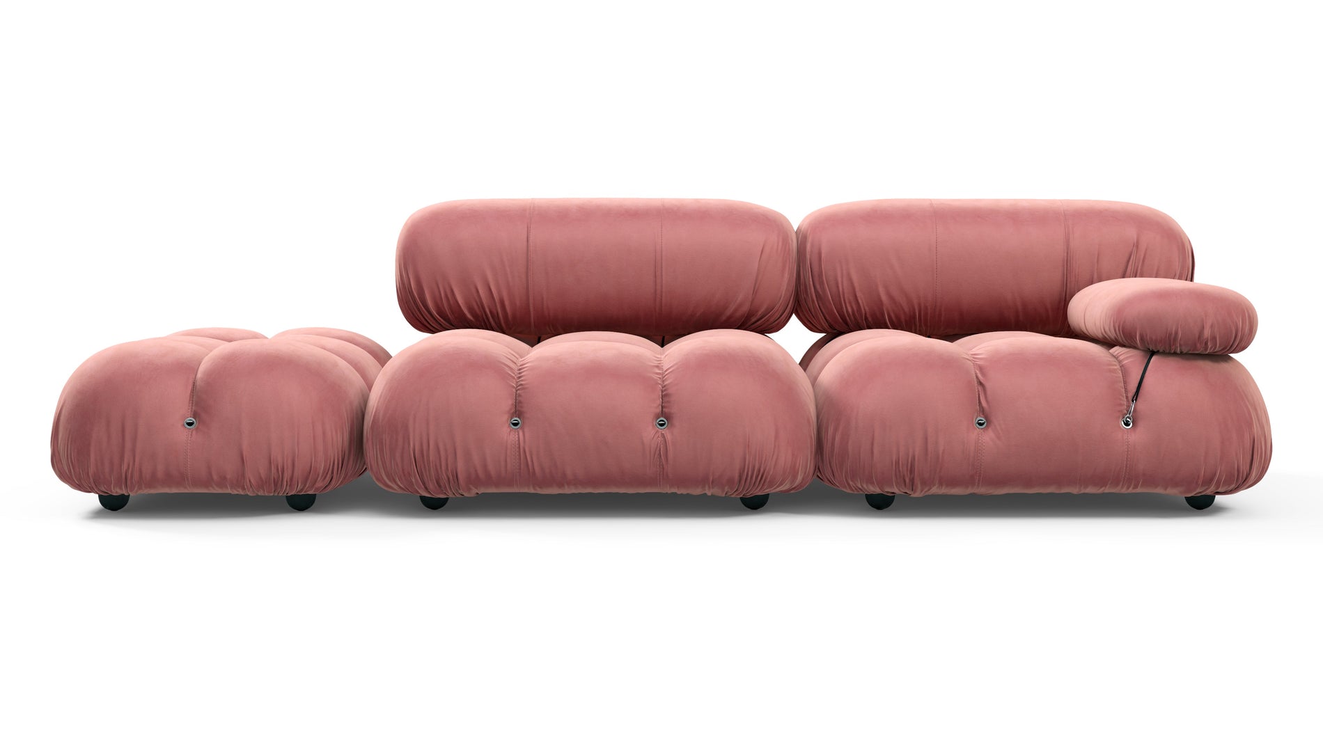 Bellini SofaBlush Pink Velvet