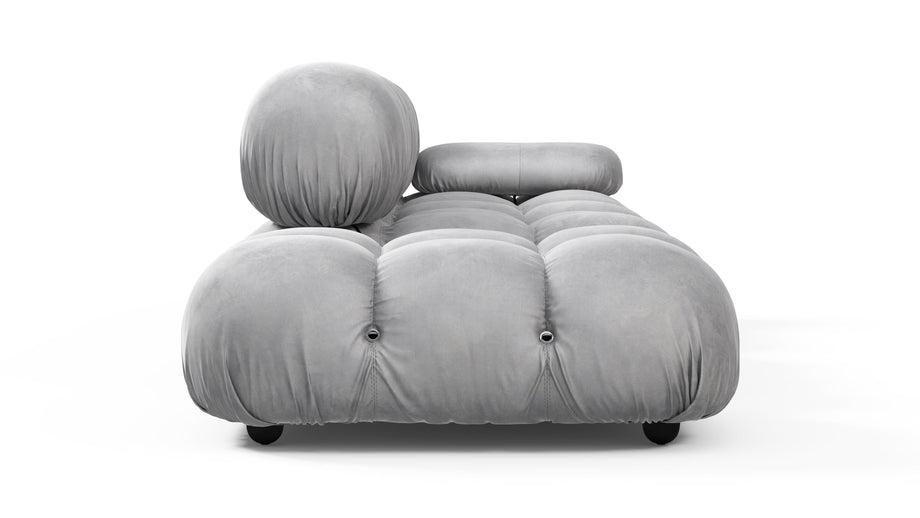 Bellini SofaLight Gray Velvet