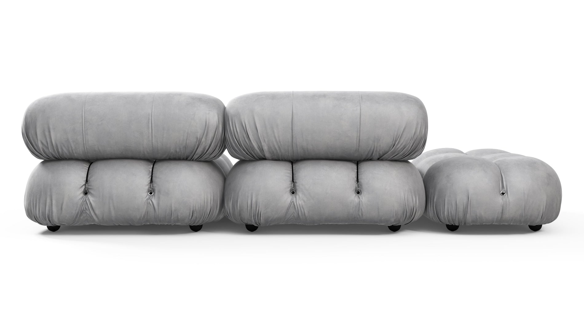 Bellini SofaLight Gray Velvet