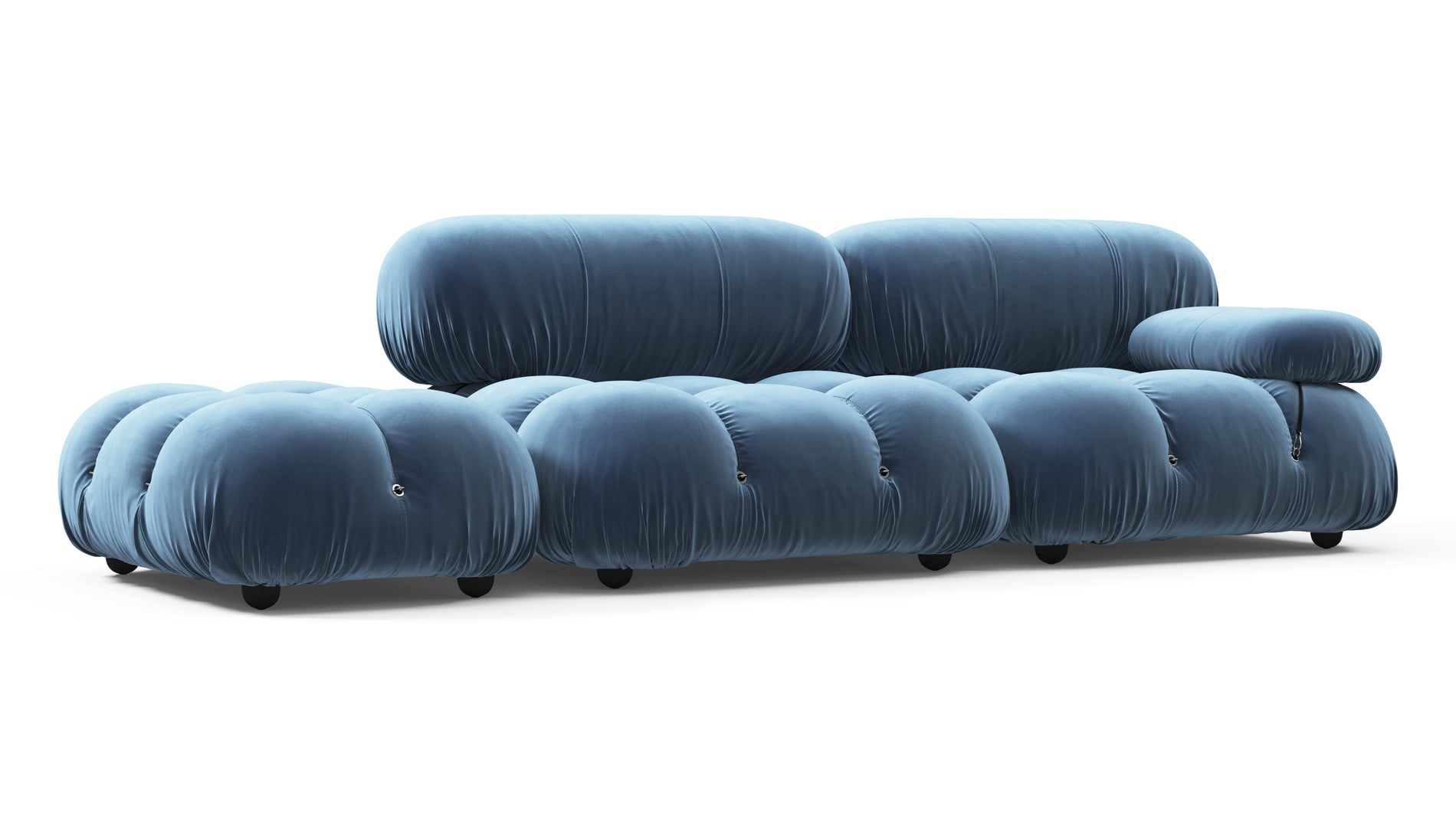 Bellini SofaAegean Blue Velvet