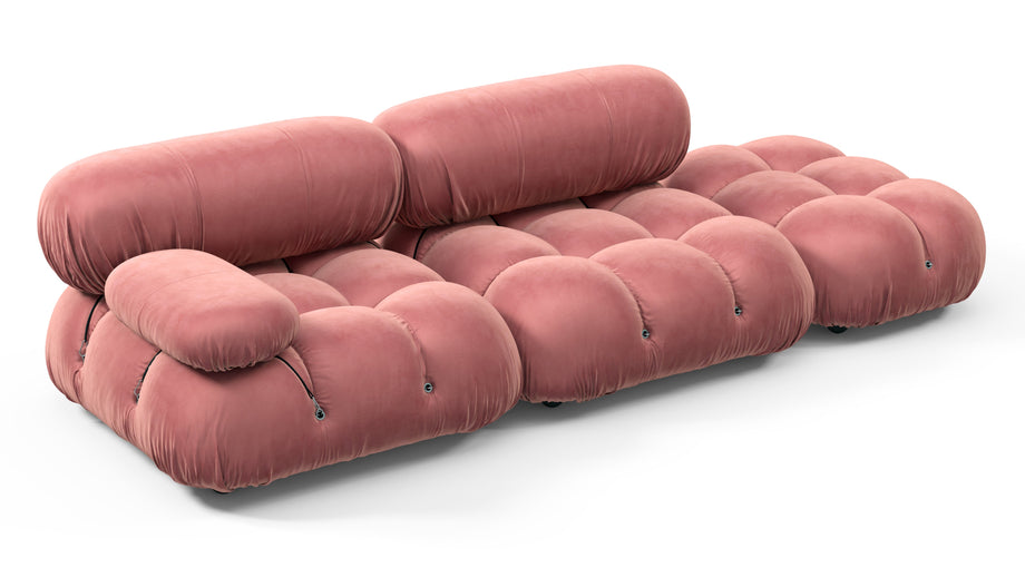 Divano BelliniBlush Pink Velvet
