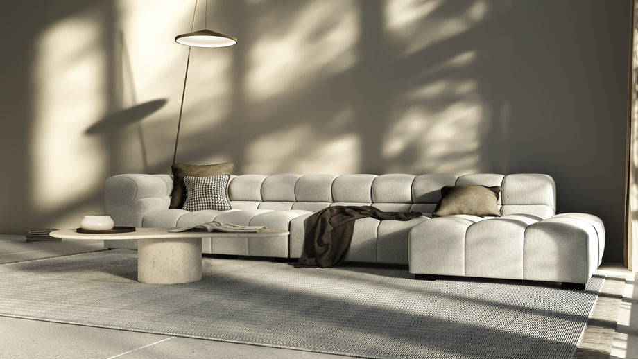 TuftyLight Gray Wool