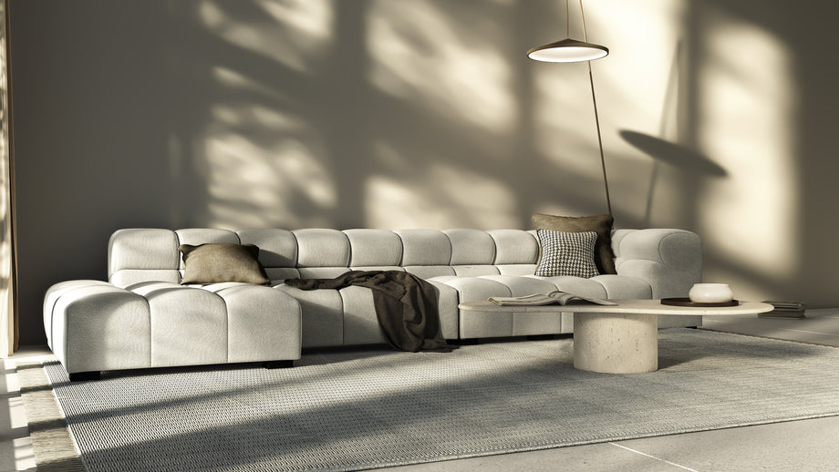 TuftyLight Gray Wool