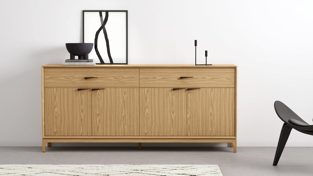 Credenza in frassino neroAsh