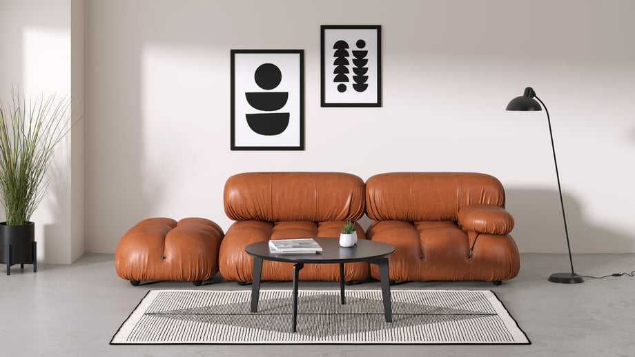 Bellini SofaTan Premium Leather