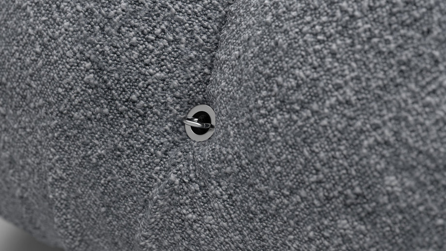 Ottomana BelliniGray Boucle