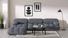 Bellini Ottoman - Gray Boucle - Image 7