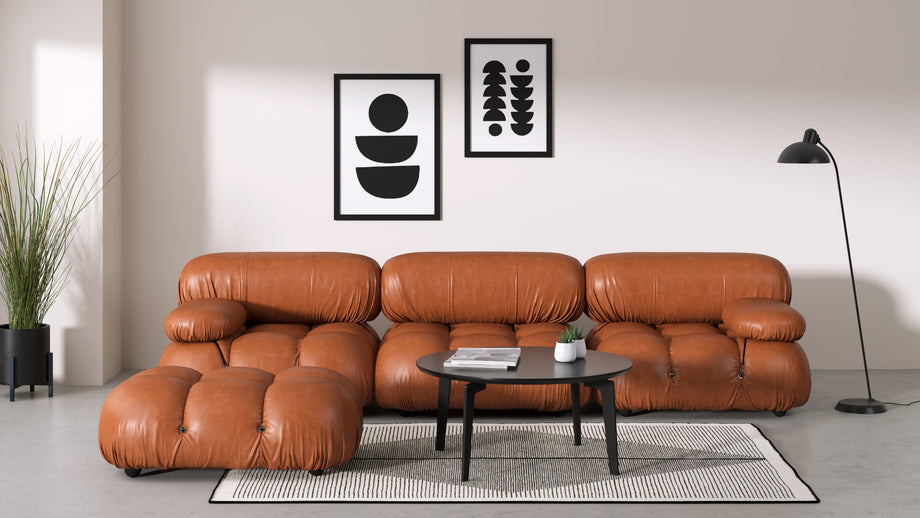 Ottomana BelliniTan Premium Leather