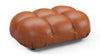 Bellini Ottoman - Tan Premium Leather - Image 3