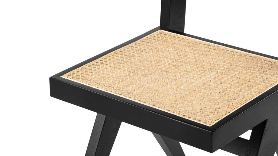 Jeanneret Dining ChairSchwarz