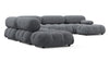 Bellini Large Sectional - Gray Boucle - Image 2