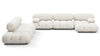 Bellini Large Sectional - White Boucle - Image 1