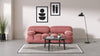 Bellini Sofa - Blush Pink Velvet - Image 8