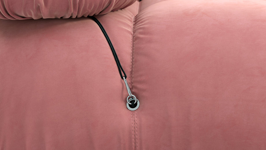 Bellini SofaBlush Pink Velvet