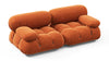 Bellini Sofa - Apricot Velvet - Image 3