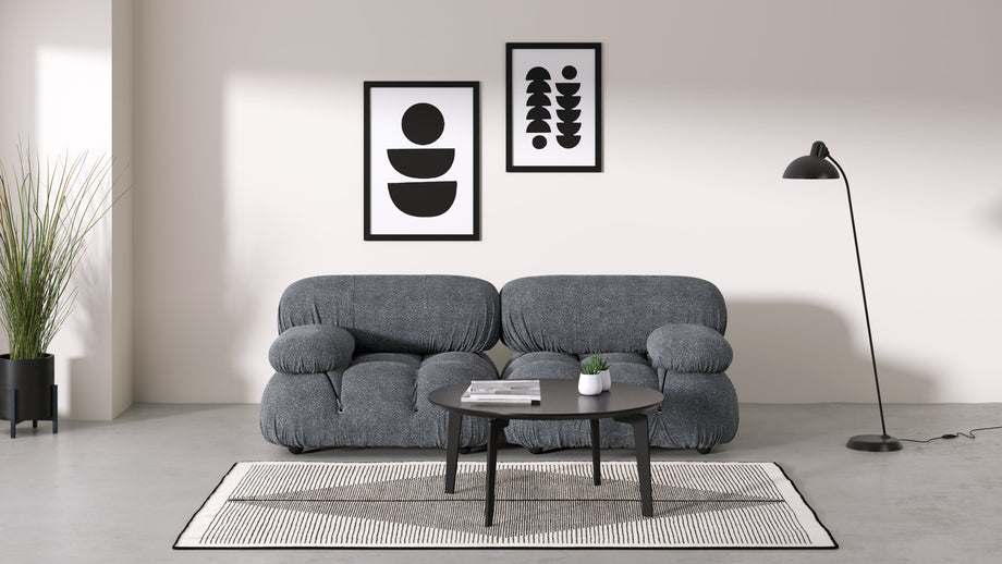 Bellini SoffaGray Boucle