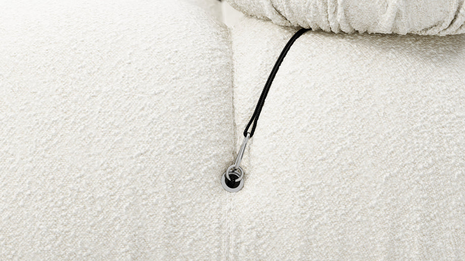 Bellini SoffaWhite Boucle