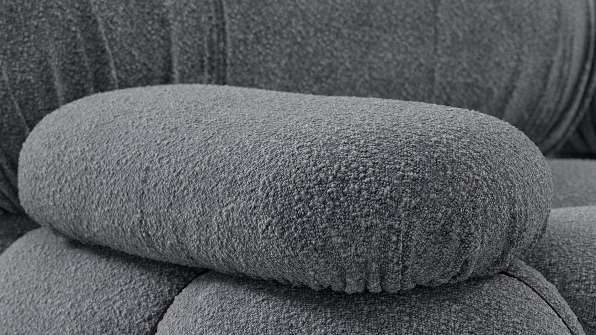 Bellini SofaGrau Boucle