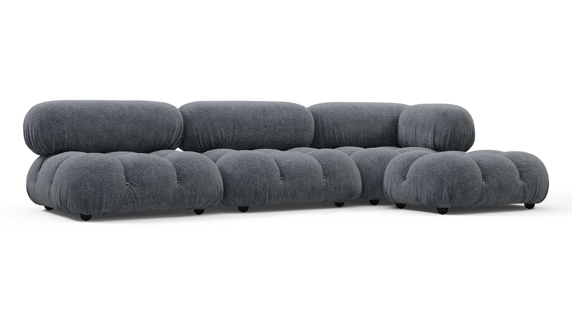 Bellini SectionalGrau Boucle
