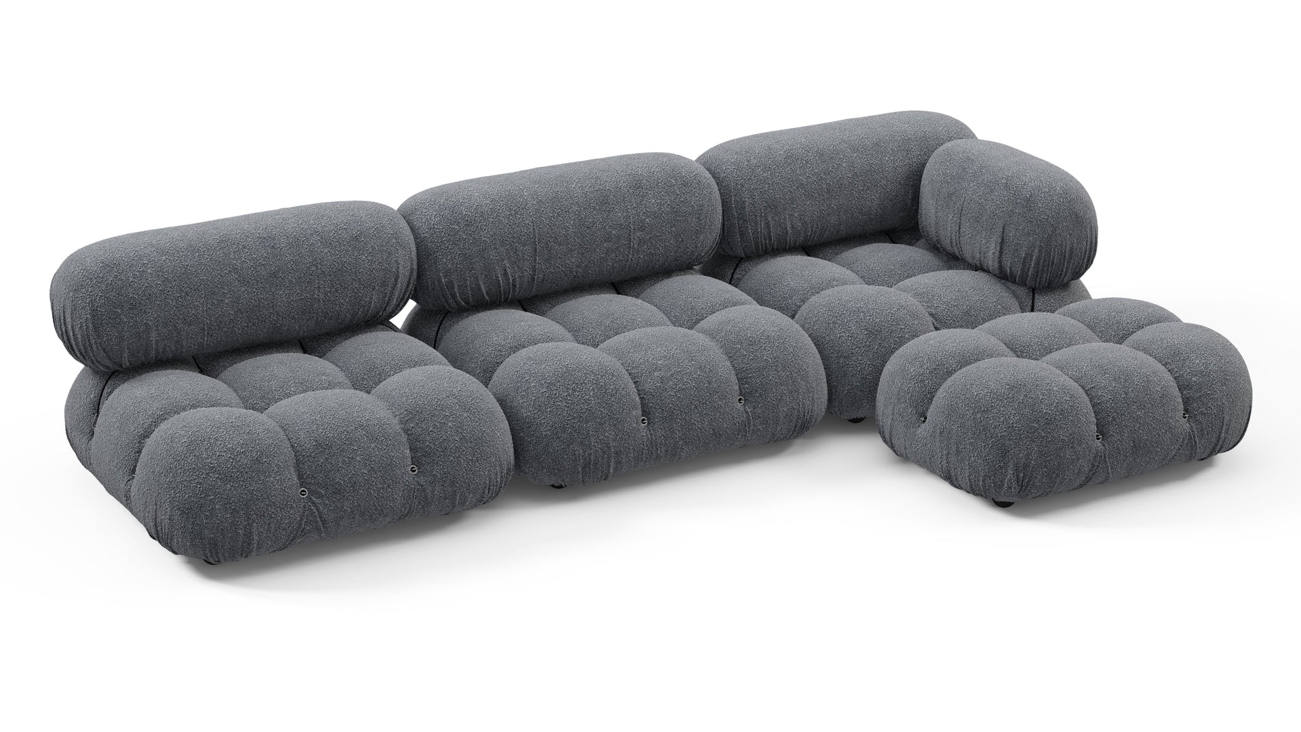 Bellini SectionalGrau Boucle