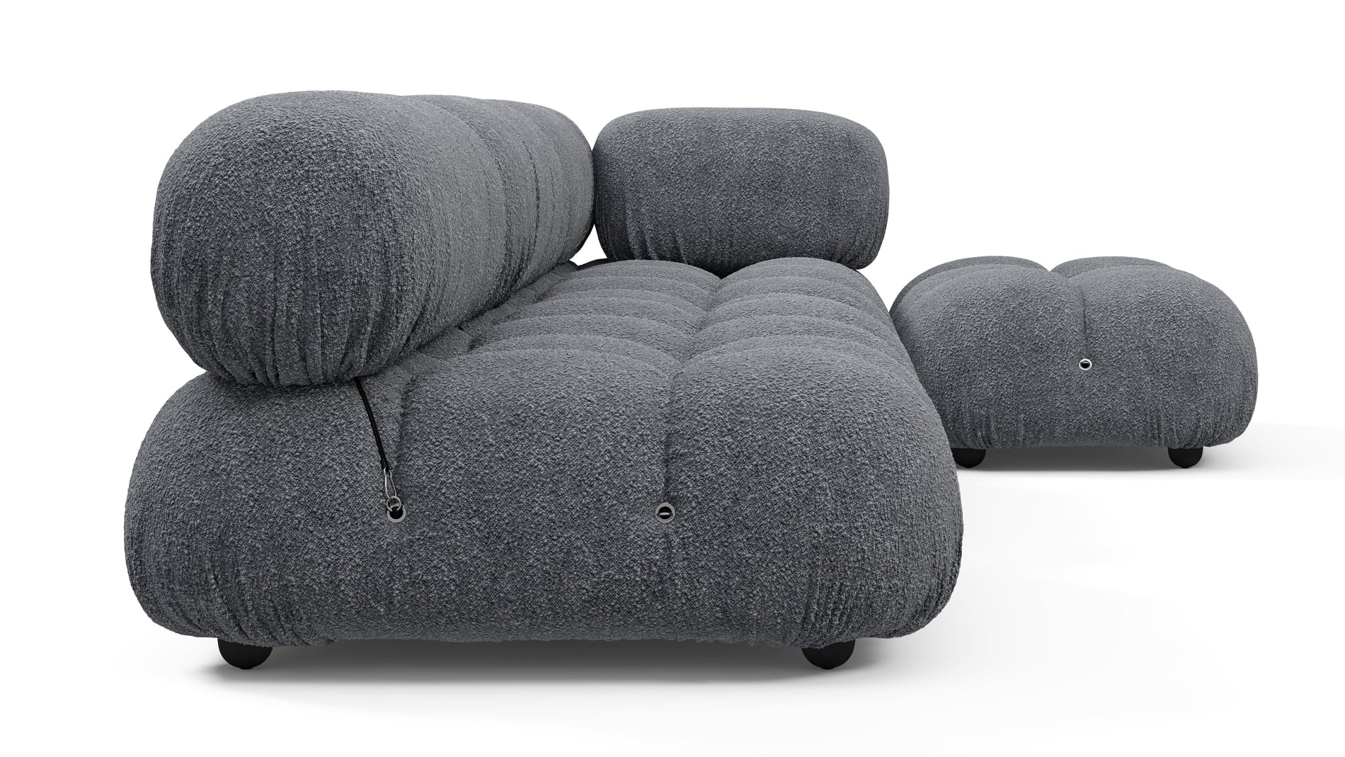 Bellini SectionalGrau Boucle