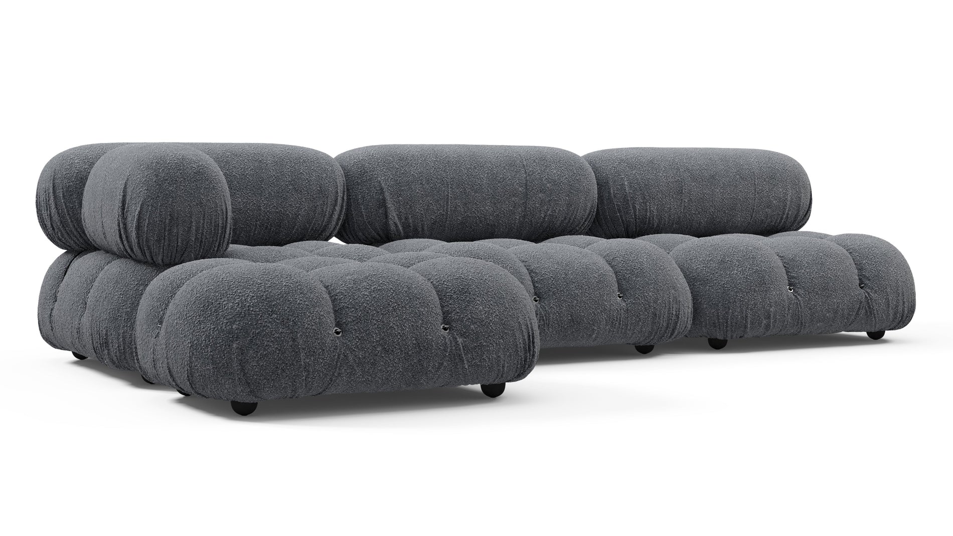 Bellini SectionalGrau Boucle
