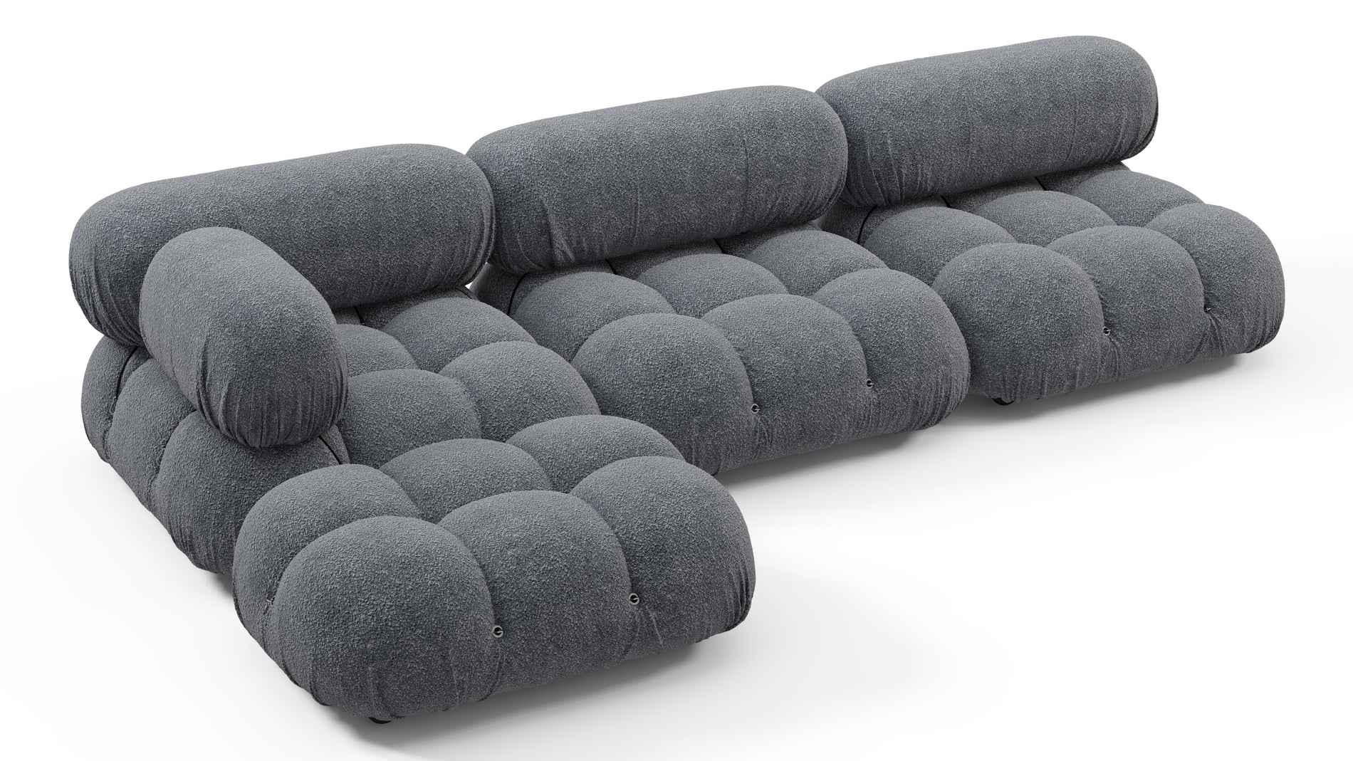 Bellini SectionalGrau Boucle