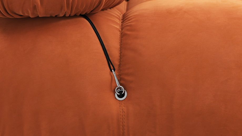 Bellini SofaApricot Velvet