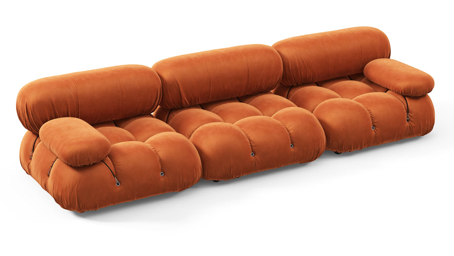 Bellini SofaApricot Velvet