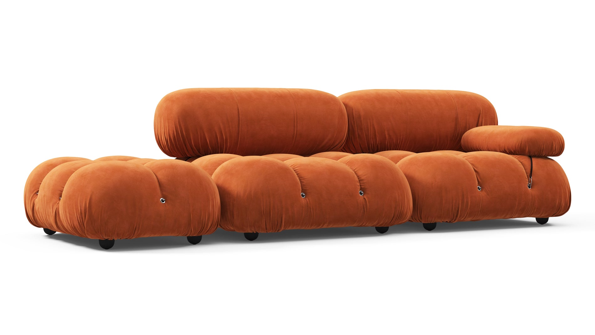 Bellini SofaApricot Velvet
