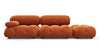 Bellini Sofa - Apricot Velvet - Image 1