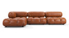 Bellini Sectional - Tan Premium Leather - Image 1