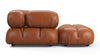 Bellini Sectional - Tan Premium Leather - Image 4