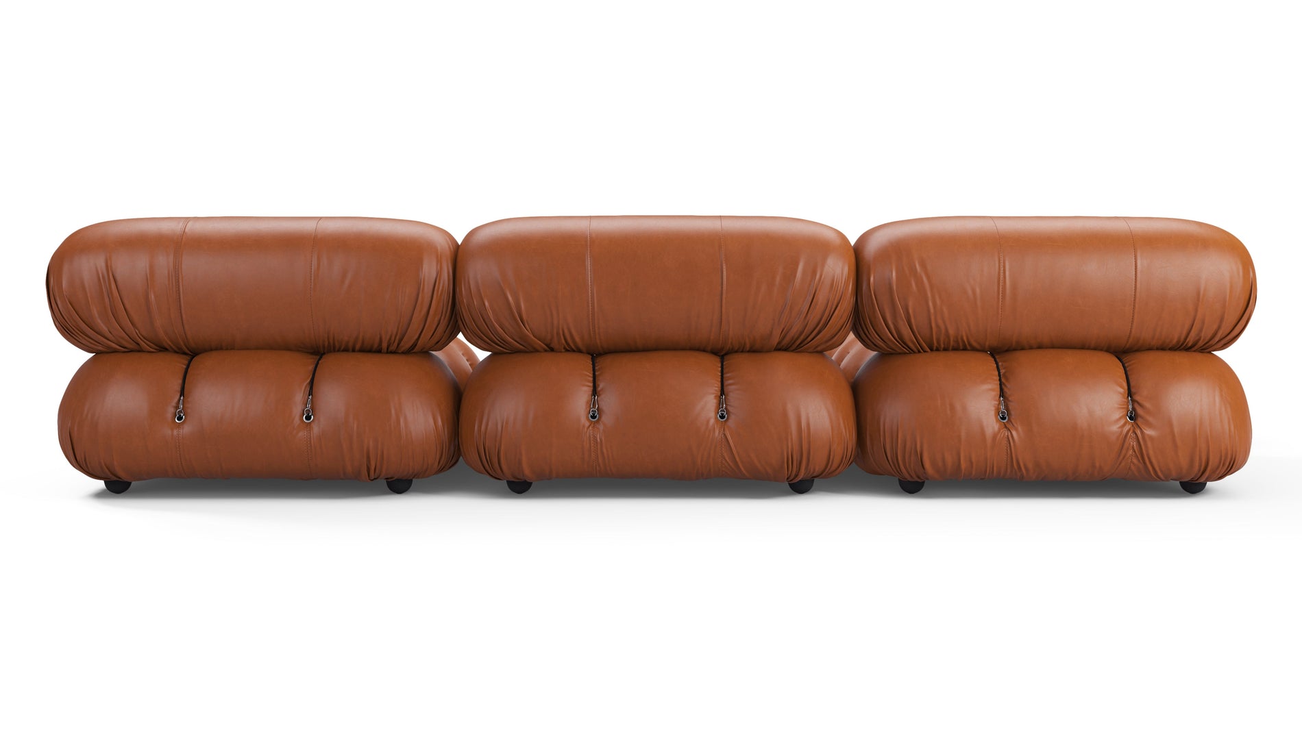 Bellini SectionalTan Premiumleder