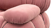 Bellini Large Sectional - Blush Pink Velvet - Image 5