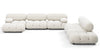 Bellini Large Sectional - White Boucle - Image 1